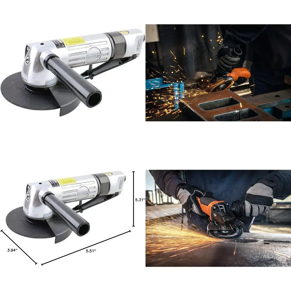 

High-Performance Heavy Duty 11000 RPM Angle Grinder with 3/8 Inch Hose for Industrial Use