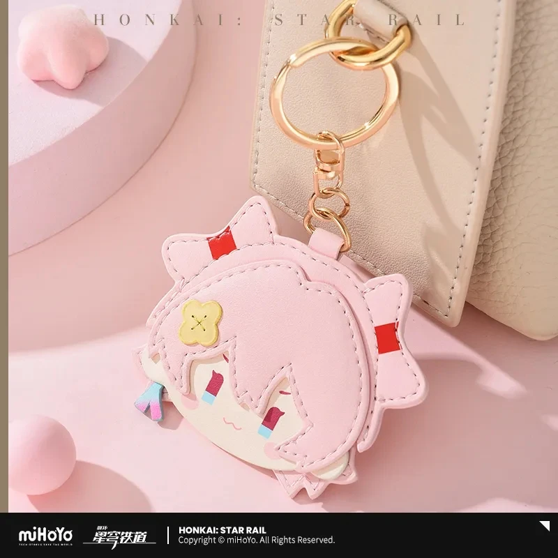 miHoYo Gioco Ufficiale Honkai Star Rail PU Ciondolo 7 marzo Kafka DanHeng JingYuan Anime Prop Portachiavi Cartoon Cosplay Regali di Natale