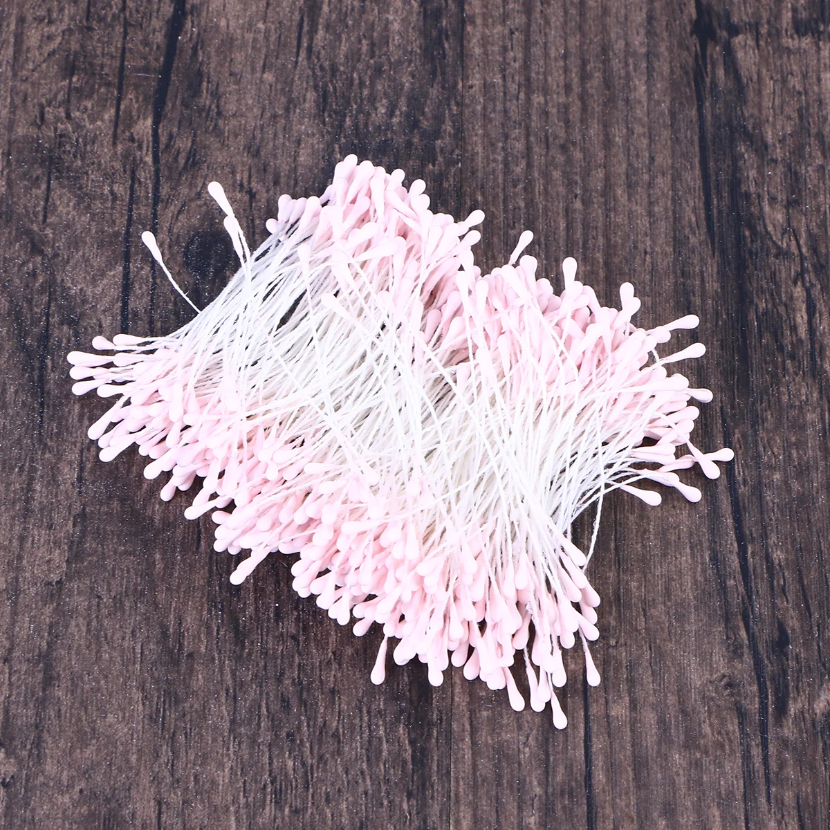 /مجموعة الأسدية الاصطناعية الوردي مزدوجة نهاية لؤلؤية الزهور لصنع الزهور الحرفية الديكور حفلة لصالح براعم الزهور هدية #5