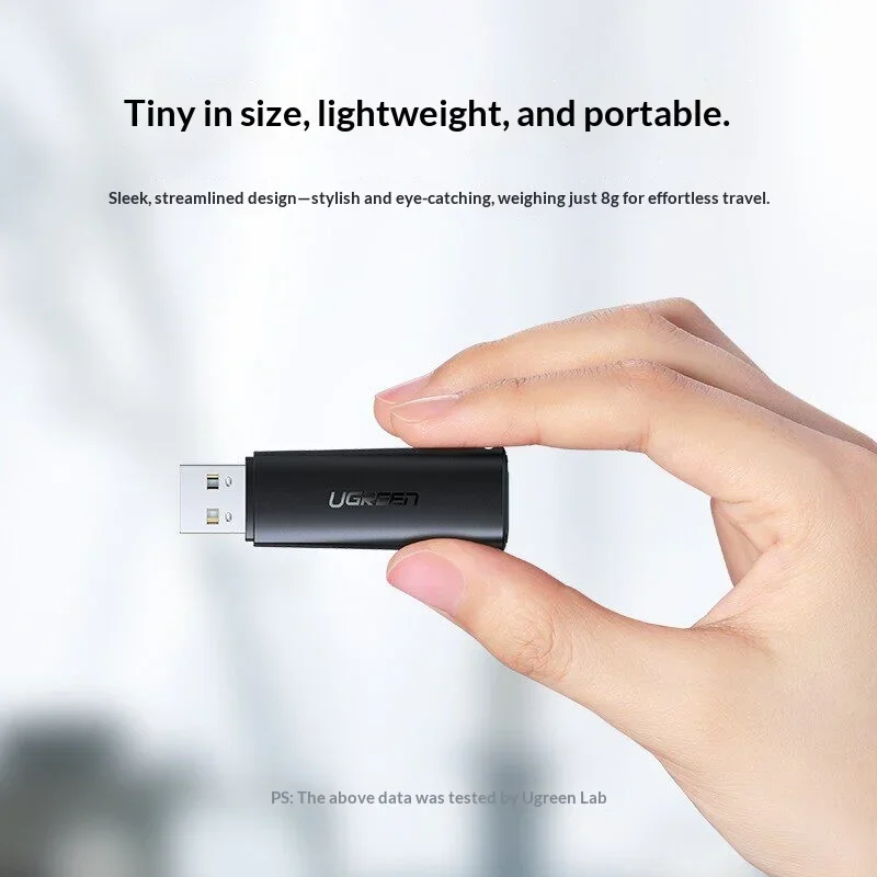 UGREEN 10927 CM264 USB 3.0 SD TF Card Reader Dual Slot Memory Card Adapter for Computer Laptop