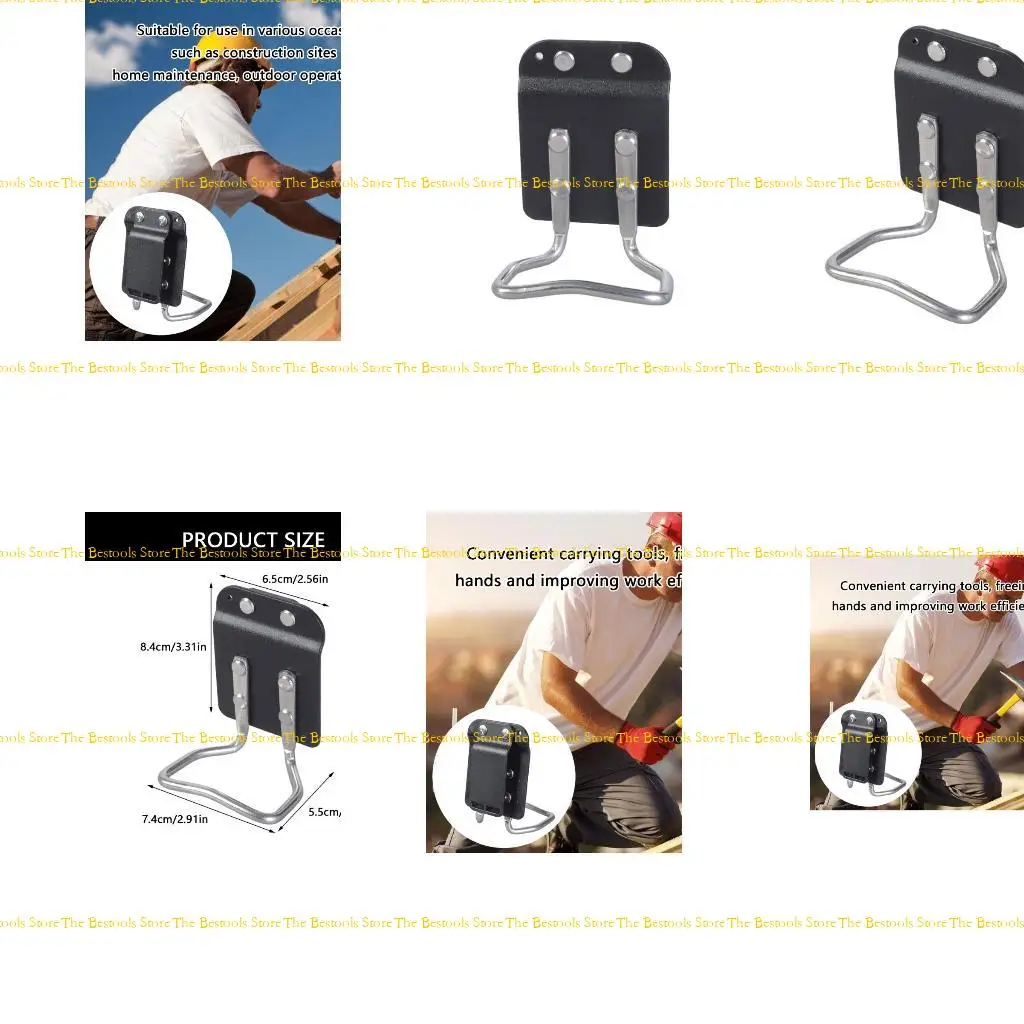 

12PF Tape Measuring Belt Clip with Hanger Convenient Professional High Strength Tape