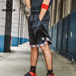 RIGORER Men's Basketball Polyester Sports Shorts Basketball Pants Men And Women Loose Shorts Casual Pants Sports Shorts