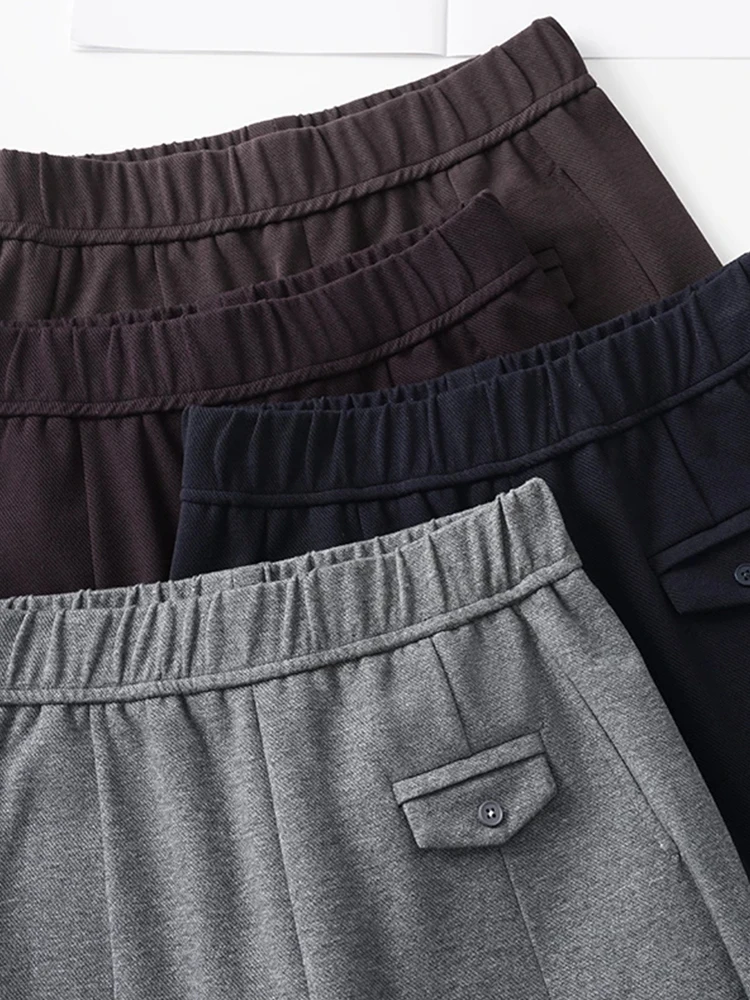 

Женские брюки-харлан с высокой талией, эластичные, осенние, новые, модные, повседневные, с диагональными полосками, облегающие, брюки-харлан