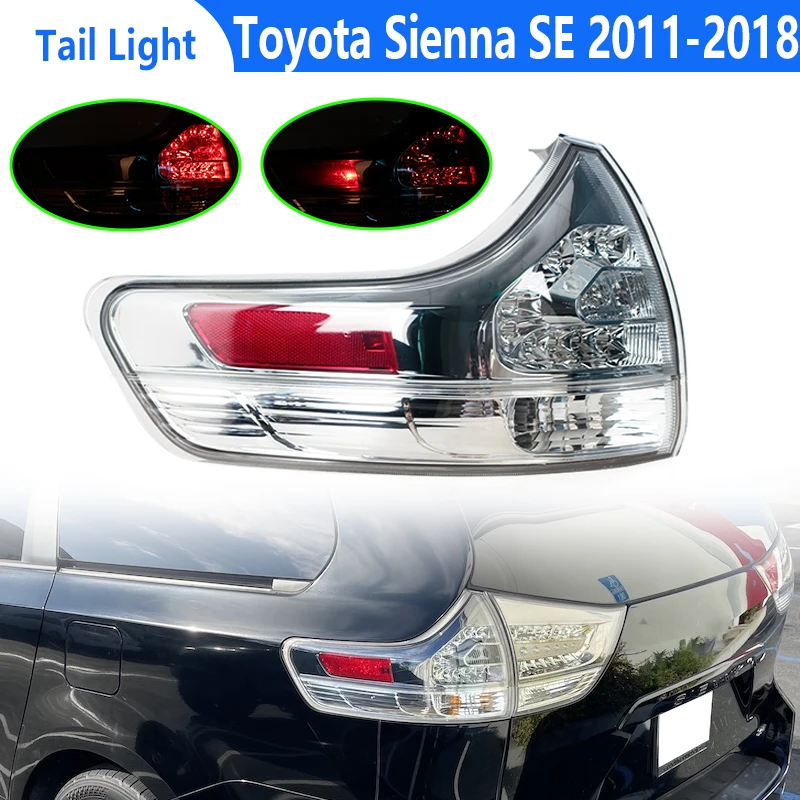 

Left Tail light Car LED Rear Brake Reverse Stop Lamp 8156008040 TO2804110 For Toyota Sienna 2011 2012 2013 2014 2015 2016-2018