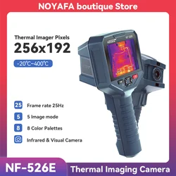 NOYAFA NF-526E Thermal Imager 256X192 Thermal Imaging Camera Infrared Temperature Meter For Repair, PCB, Pipeline Detection