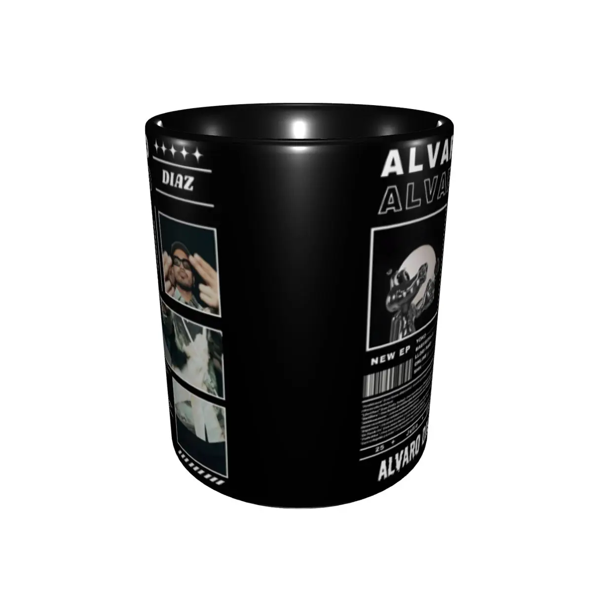 Alvaro Diaz Hip Hop Rapper Mug Novelty Tea Cup Gifts For Kids Adult