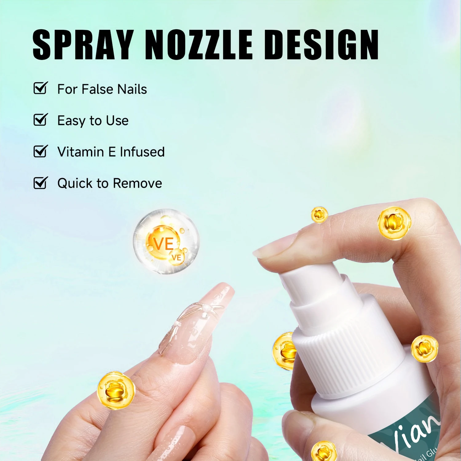Suitable for Fake Nails Nail Glue Remover, Quick Dissolving Adhesive Remover, Easy to Remove Acrylic Nails and Press-On Nails image 4