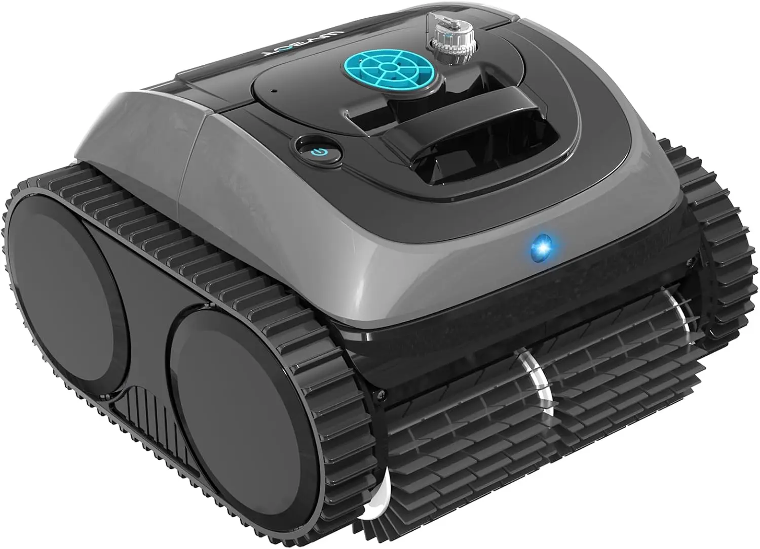 Robotic Pool Vacuum, 140mins Runtime, Robotic Pool Cleaner with Upgraded Triple-Motor, Wall Climbing