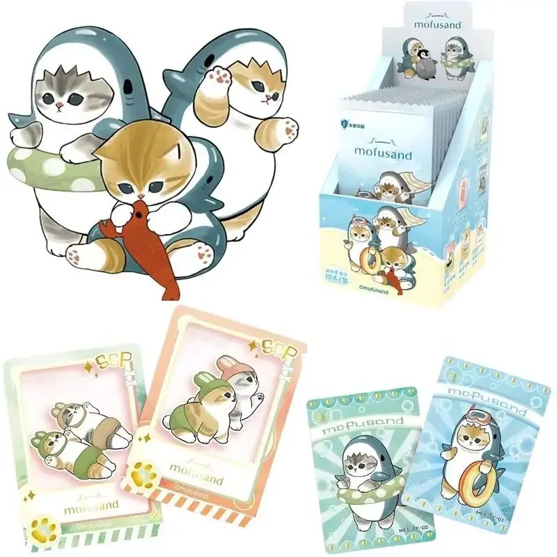 

Genuine Mofusand Card Mofusand Healing Meow Meow Series Card Cute Anime Character Collection Card Toys Cards Gifts