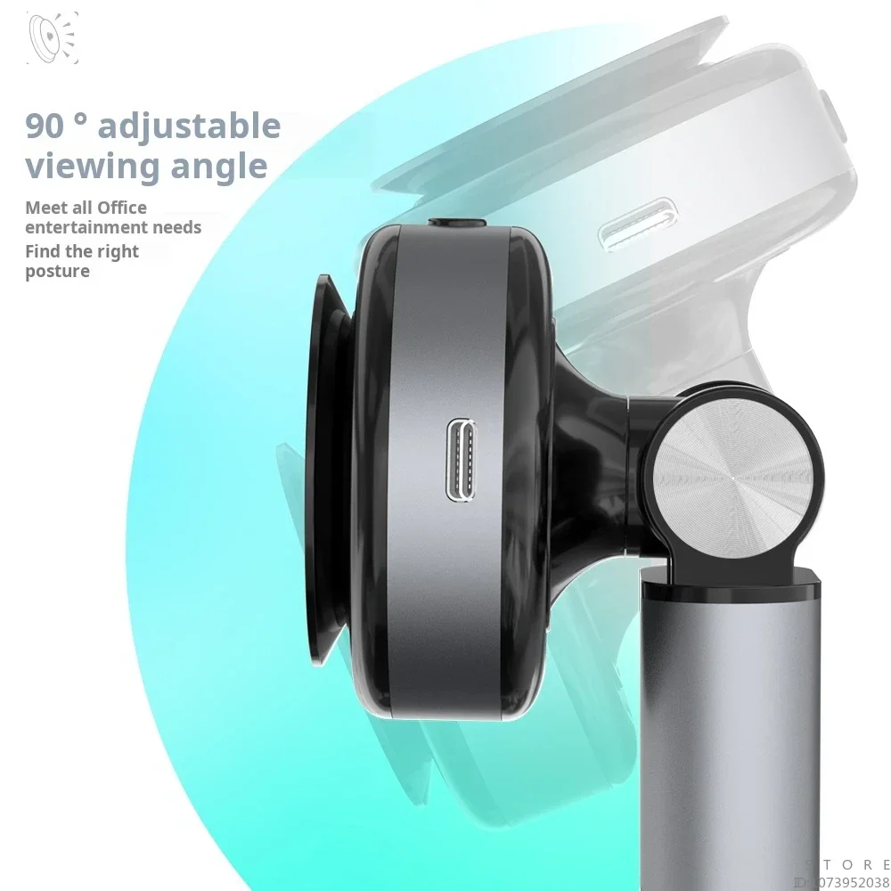 Long Endurance Suporte Absorção Vácuo, Tablet Titular, Pad e Telefone, Liga de Alumínio, 360 ° Ajuste do ângulo, 60 Dias