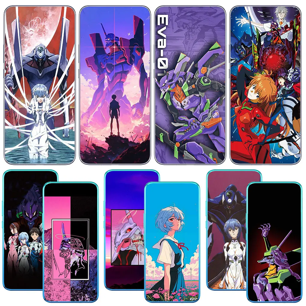 Wallpaper E-Evangelions EVAs Poster Case for Motorola Moto G04 G71 G73 G32 G34 E7 E14 G7 G8 G9 G24 Power One Fusion Plus G52