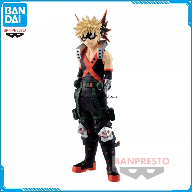 

BANDAI Original My Hero Academia AGE OF HEROES Katsuki Bakugo 2 Anime Action Figures Model Desktop Decoration Boys Gift