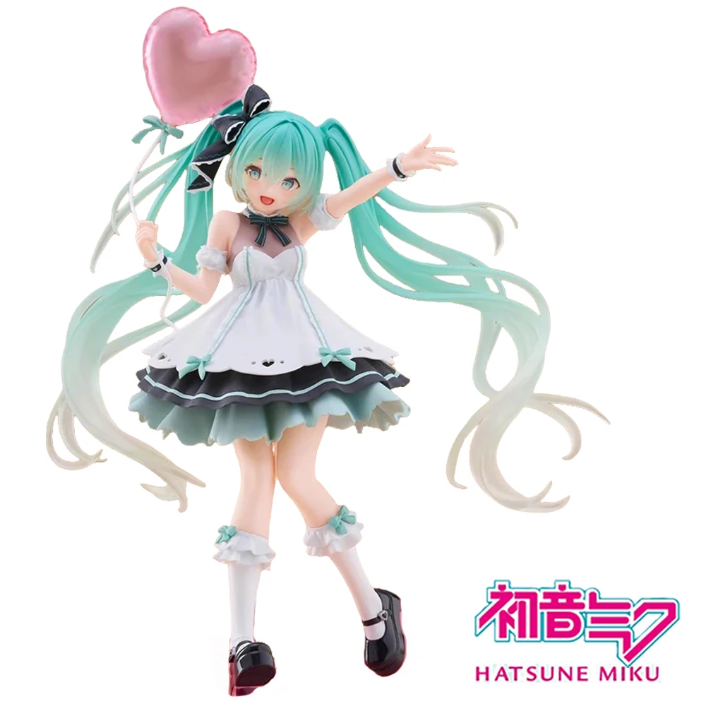 Hatsune Miku Wunderschöne Fantasy-Modefigur Fancy ~Cat Eat Ver. und Geburtstagsparty-Version~ Anime Actionfiguren Modellspielzeug