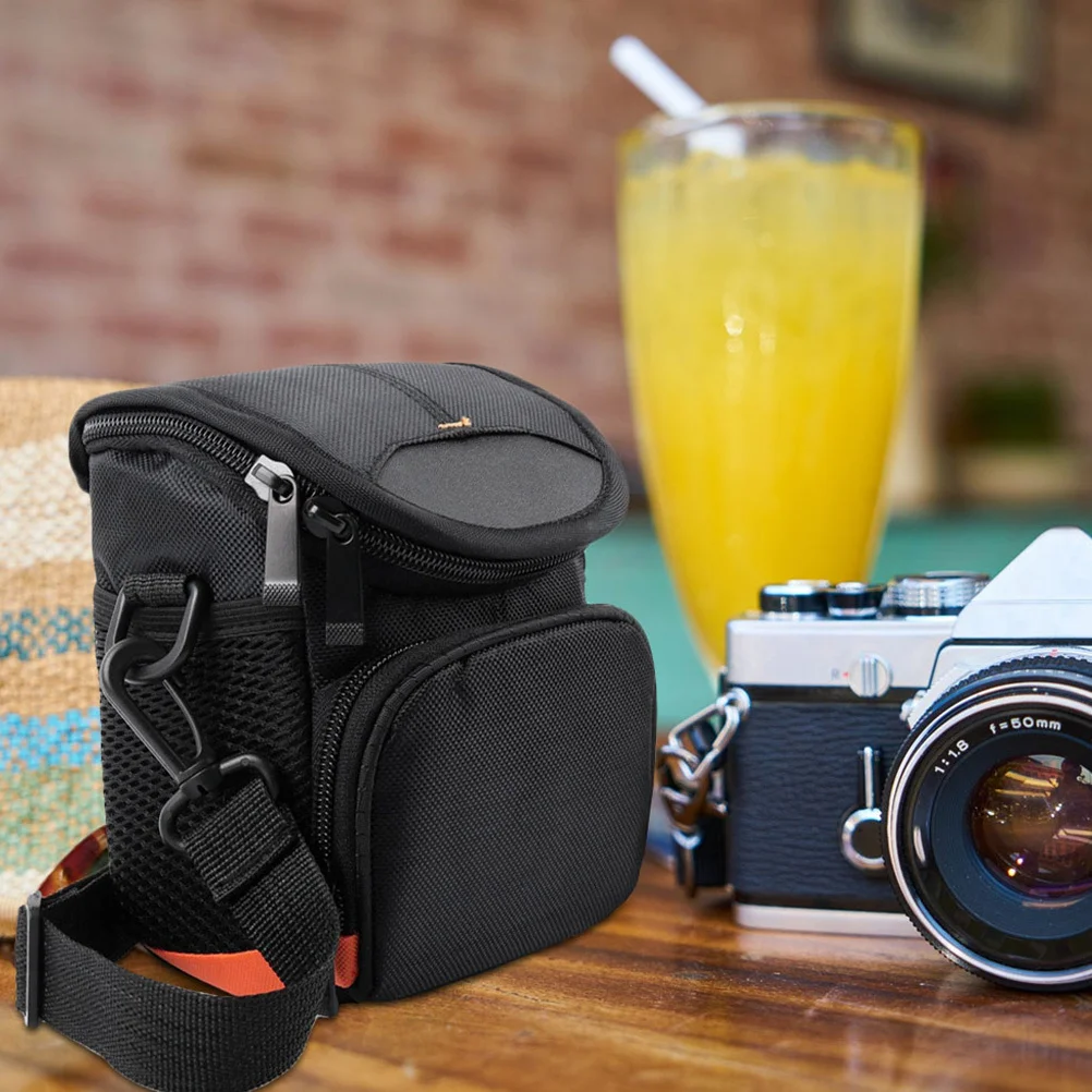 

1Pcs Camera Storage Bag Heavy Duty Nylon Shoulder Case Compatible with Sony A6000 A6300 A5100 Camera Protection Carrying Case