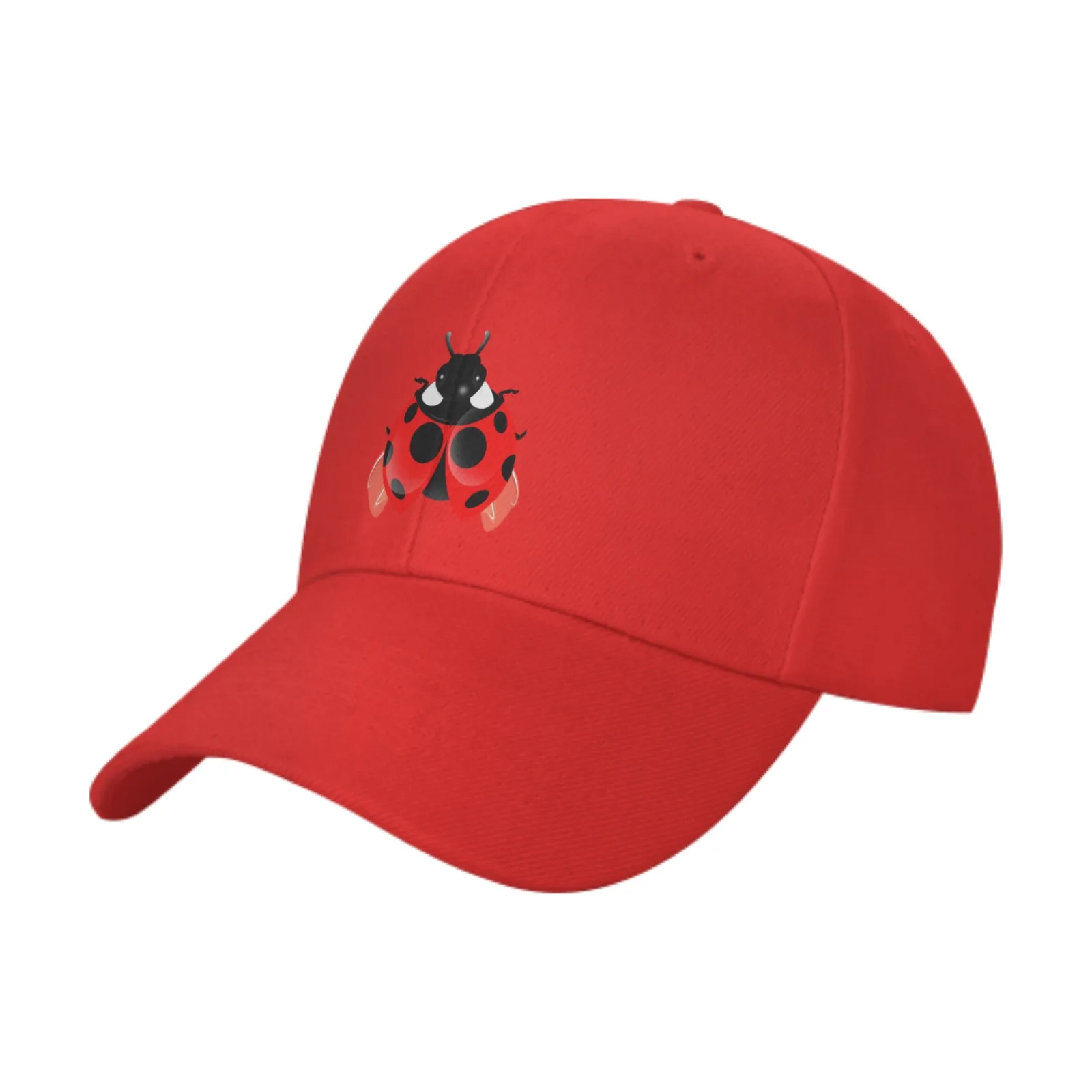 Seven Star Ladybug Beneficial Insect Adult Baseball Cap Outdoor Sports Women's Basketball Hat Sunscreen Leisure Caps For Men