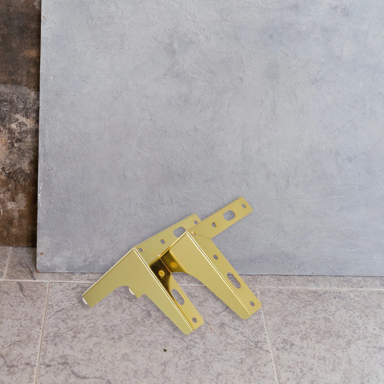 

2pcs Heavy-Duty Metal niture Legs Triangle Stable Hold For Sofas Chairs Cabinets Replacement Parts 8 Inch Short Table Feet