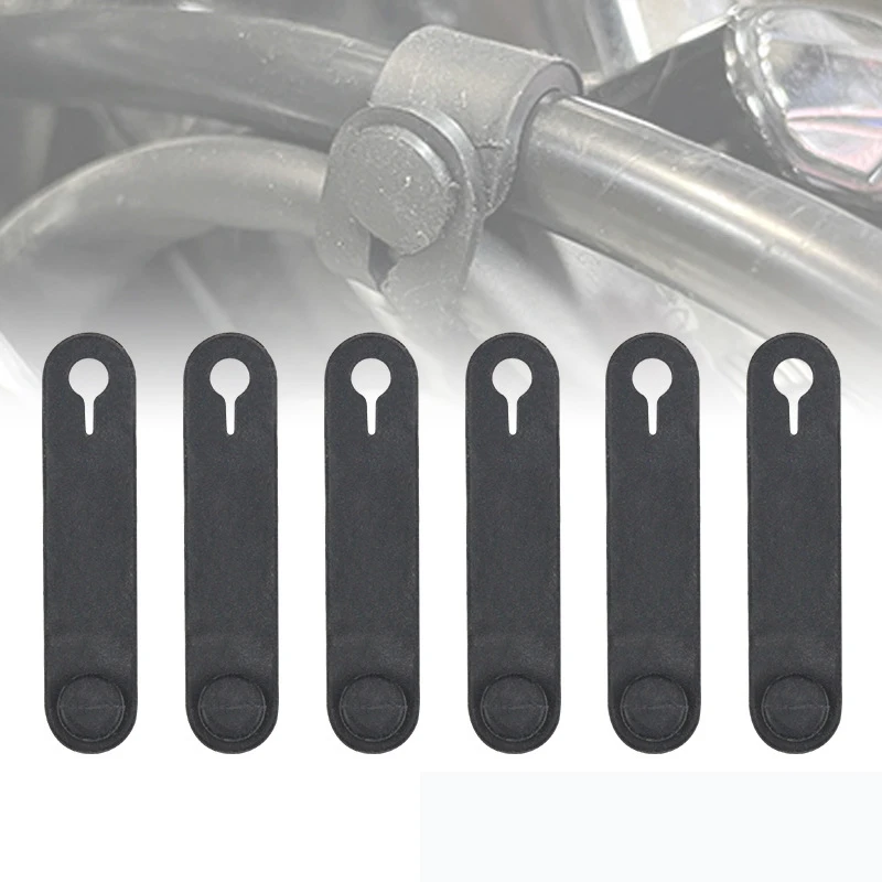 6pcs Motorcycle Rubber Bands For Ge R1250gs Adventure Accessories Ducati Streetfighter V4 Honda Forza 125 Hold 700 Accessories