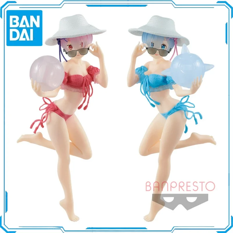 BANPRESTO-Bandai Rem & Ram Special Set, Vol.2 Action Figure, Animation Toy, Model Collector, Anime Gift, Original, En stock