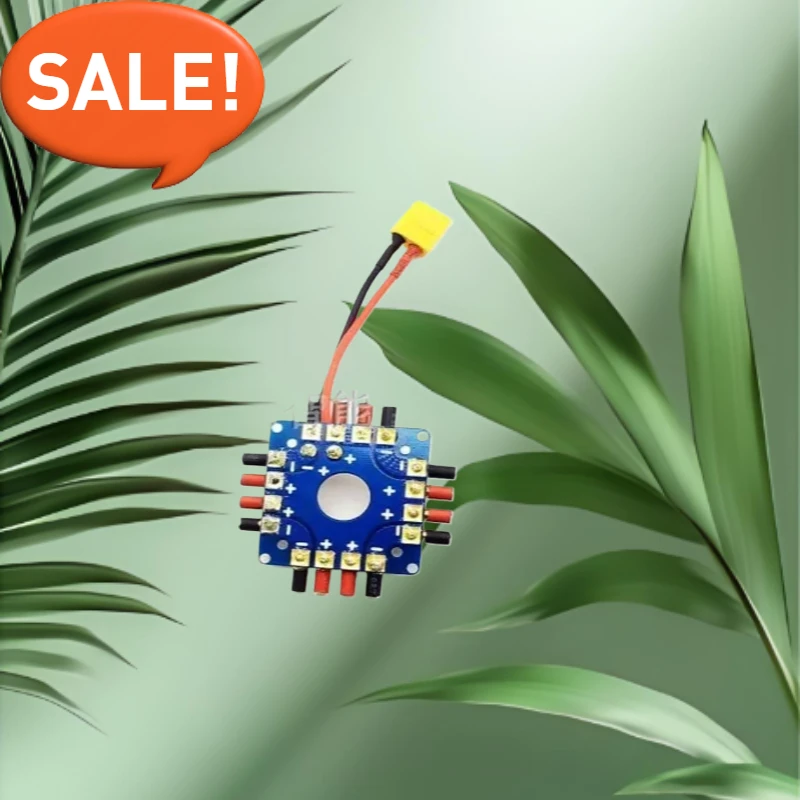 

Плата распределения питания Flyroun DIY PDB ESC xt60/xt90/t, вилка PDB для FPV-громкоптера, расширительные платы, восьмисевой самолет