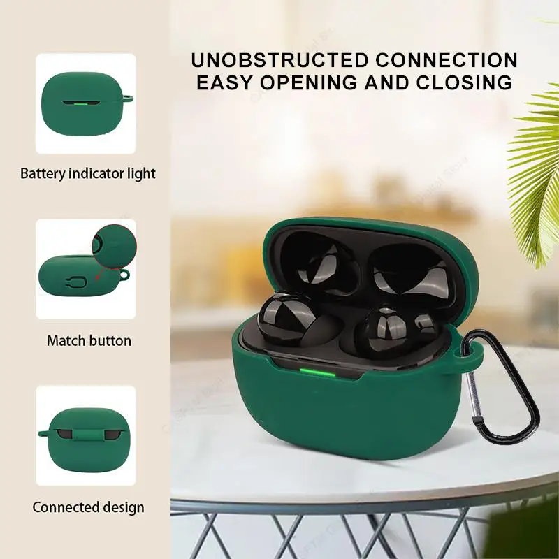 حافظة من السيليكون لهاتف Redmi Buds 5 Pro غطاء ناعم لهاتف Xiaomi Redmi Buds 5 Pro Buds5 5Pro حافظة سماعة أذن واقية Buds 5 Pro Funda