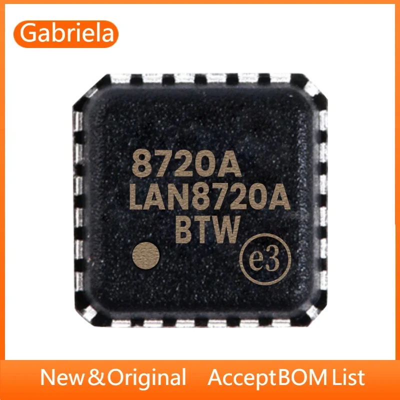 

2 шт. LAN8720A-CP-TR LAN8720A QFN-24