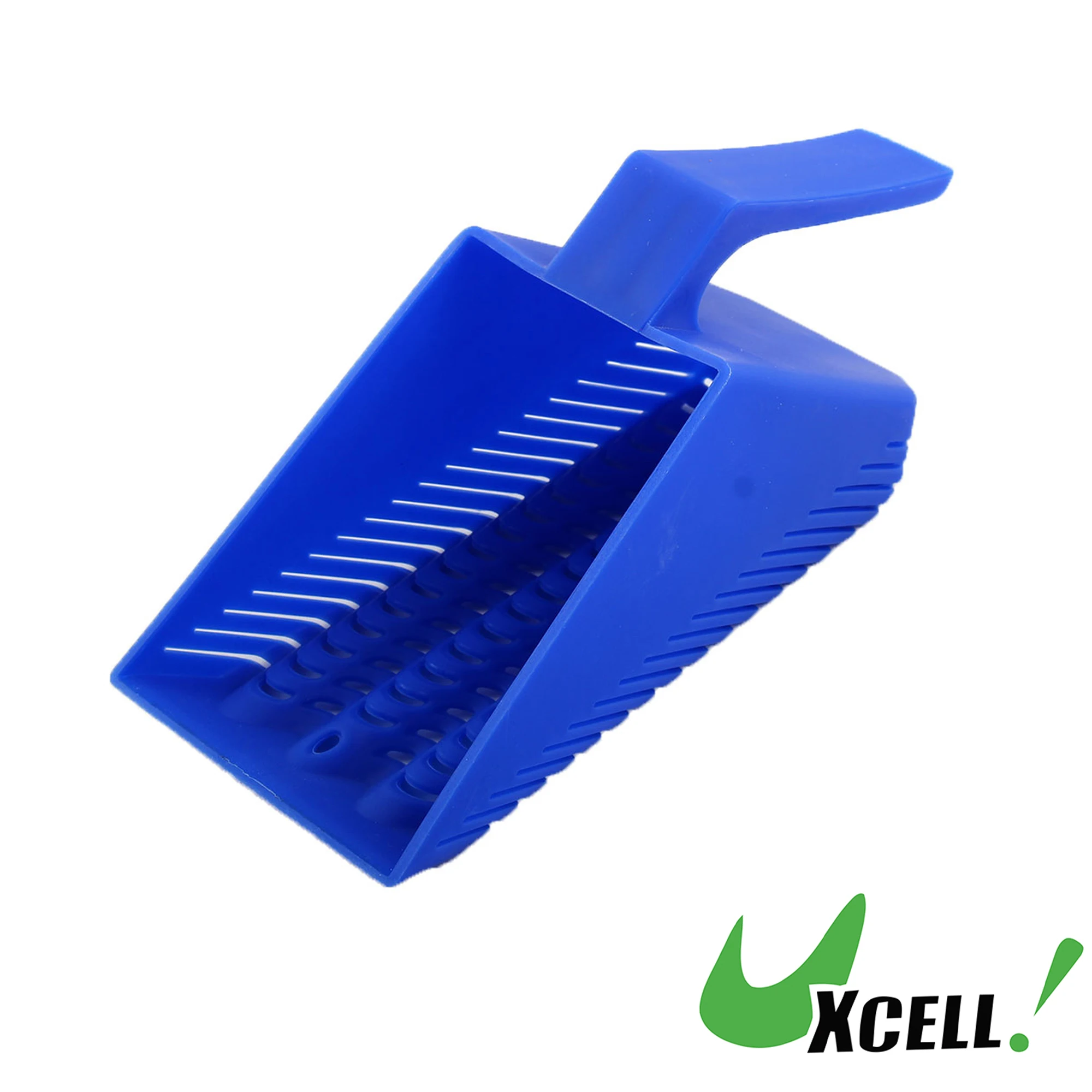 UXCELL Aquarium Fish Tank Plastic Gravels Sand Scoop Shovel Scraper Sifter Cleaner Tools Fish Tank Cleaning Pan Accessories