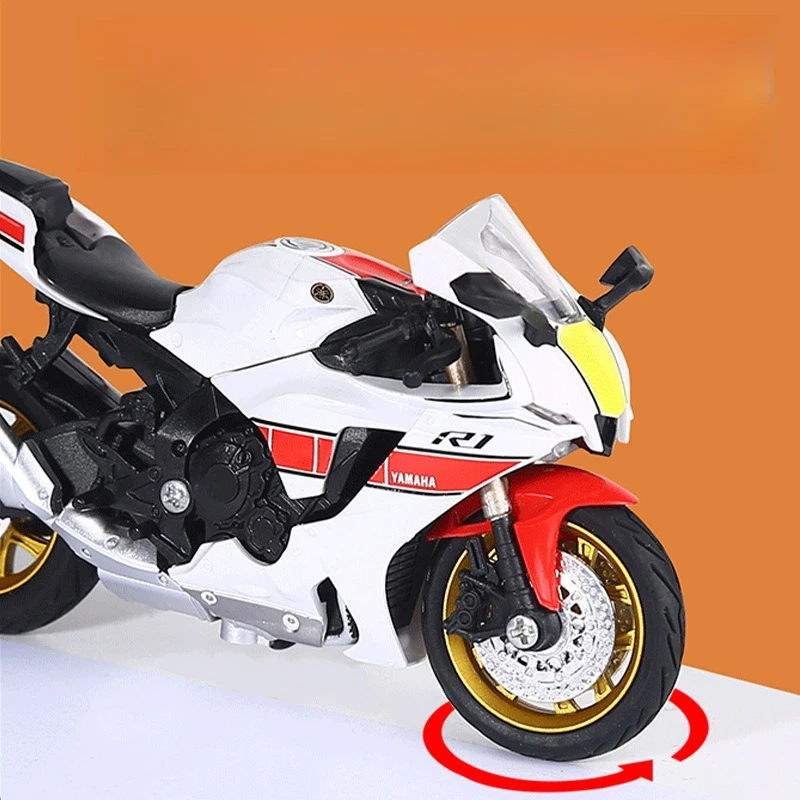 1:18 CBR1000RR R1 GSX1000 هايابوسا محاكاة سبيكة نموذج دراجة نارية جمع حقيقية ترخيص دراجة نارية لعبة مصغرة