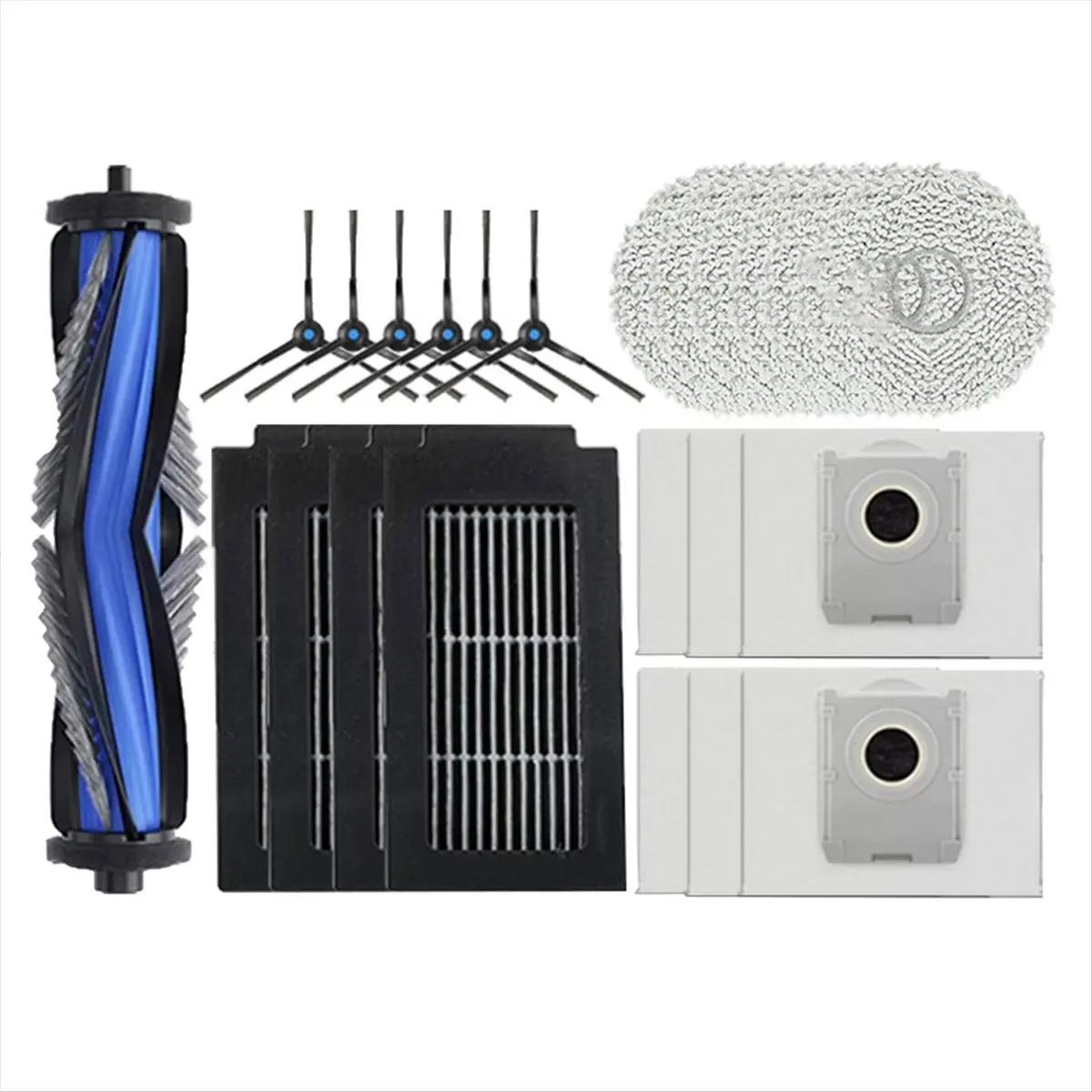 

Для робота-пылесоса T50 PRO OMNI/T50 AUTO DDX67 Основная боковая щетка HEPA-фильтр Швабра Тканевый мешок для пыли Запасные части [BWASCLIM]