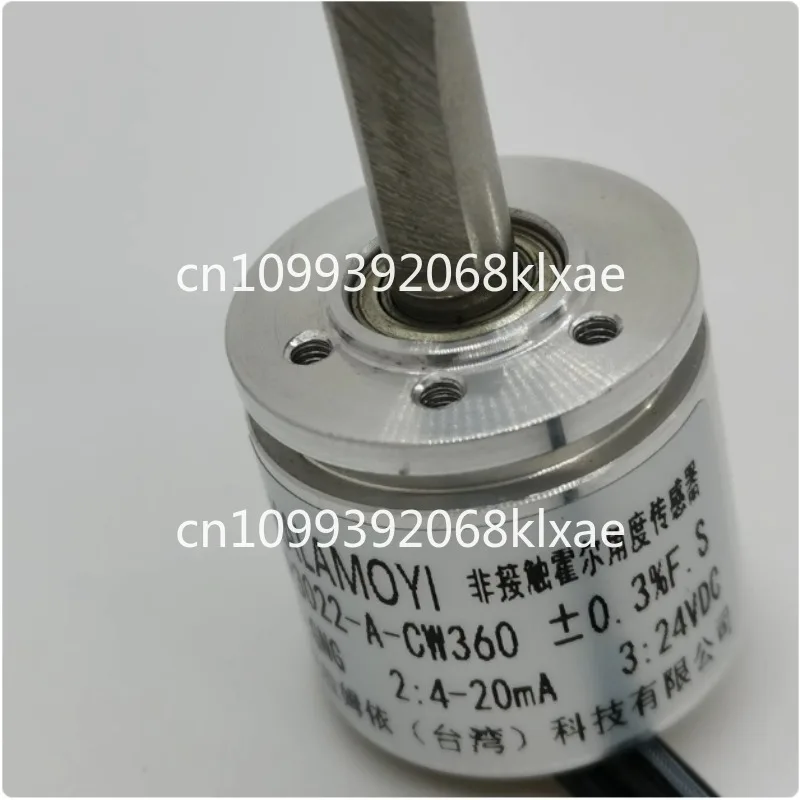 4-20mA non-contact Hall angle sensor 90 degrees 180 degrees 360 degrees no dead angle P3022-A-CW360 AI
