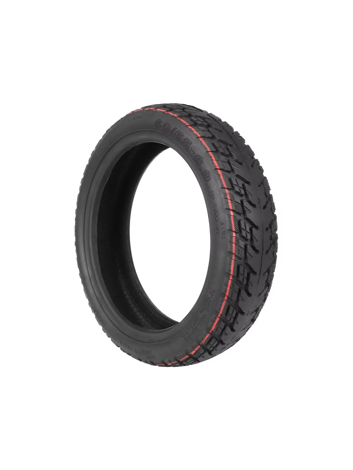 Pneu sans chambre à air tout-terrain 60/65 – 6.9, pneus sous vide de 10 pouces, roue arrière pour Scooter électrique Ninebot Max G2, pièces et accessoires