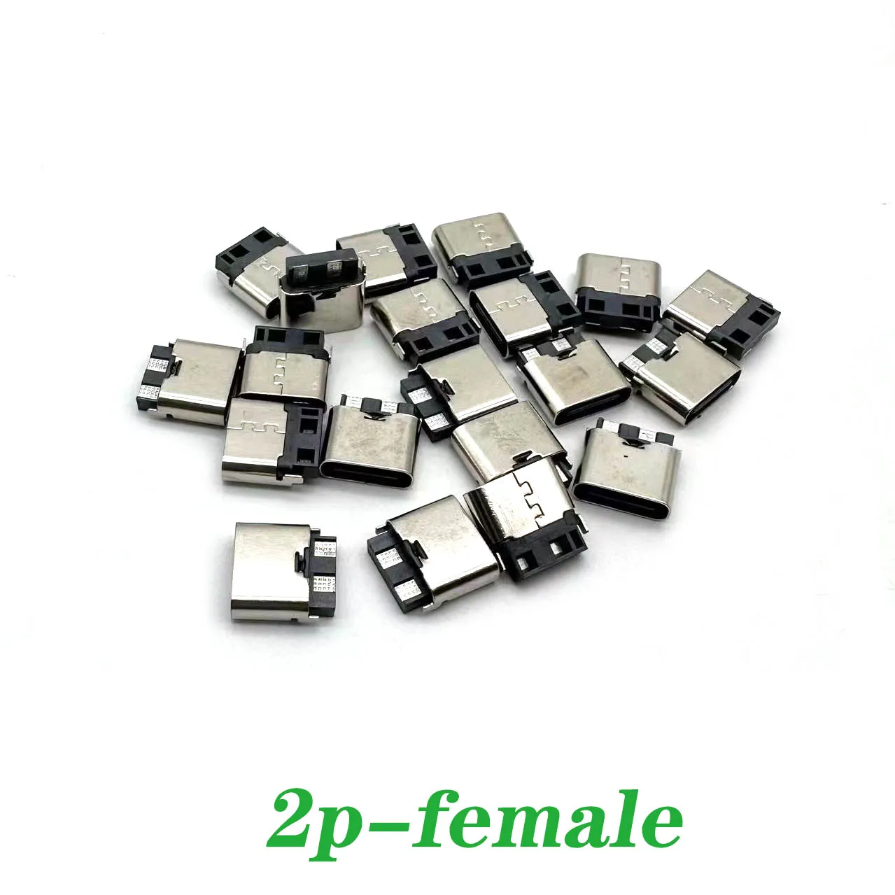 

50pcs USB 2-polig Grad horizontal vertikal Type c Buchse USB-Buchse 2-poliger Lade buchsen anschluss