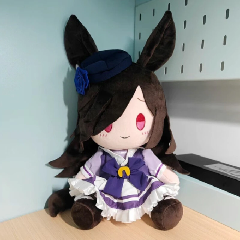 30 سنتيمتر محشوة جميلة ديربي أوغوري كاب توكاي تيو الأرز دش رمز رودولف الجلوس الموقف مجموعة أفخم القطن دمية كهدية عيد ميلاد #4