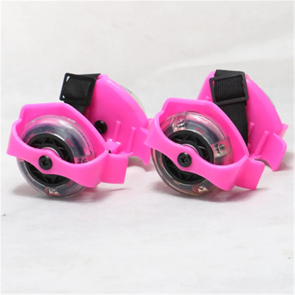 Flashing Roller Skating Shoes Small Whirlwind Pulley Flash Wheel heel Roller Skates Sports Rollerskate Shoes for Kids and adult