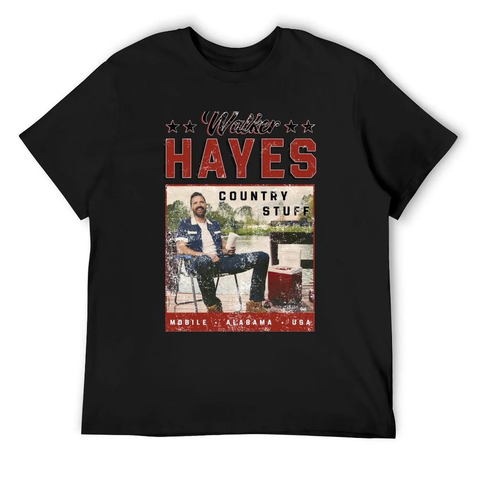 walker hayes T-Shirt anime plus sizes T-shirt men