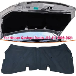 Car Front Engine Hood Sond and Heat Insulation Cotton for Nissan Qashqai Dualis J10 J11 2008-2021