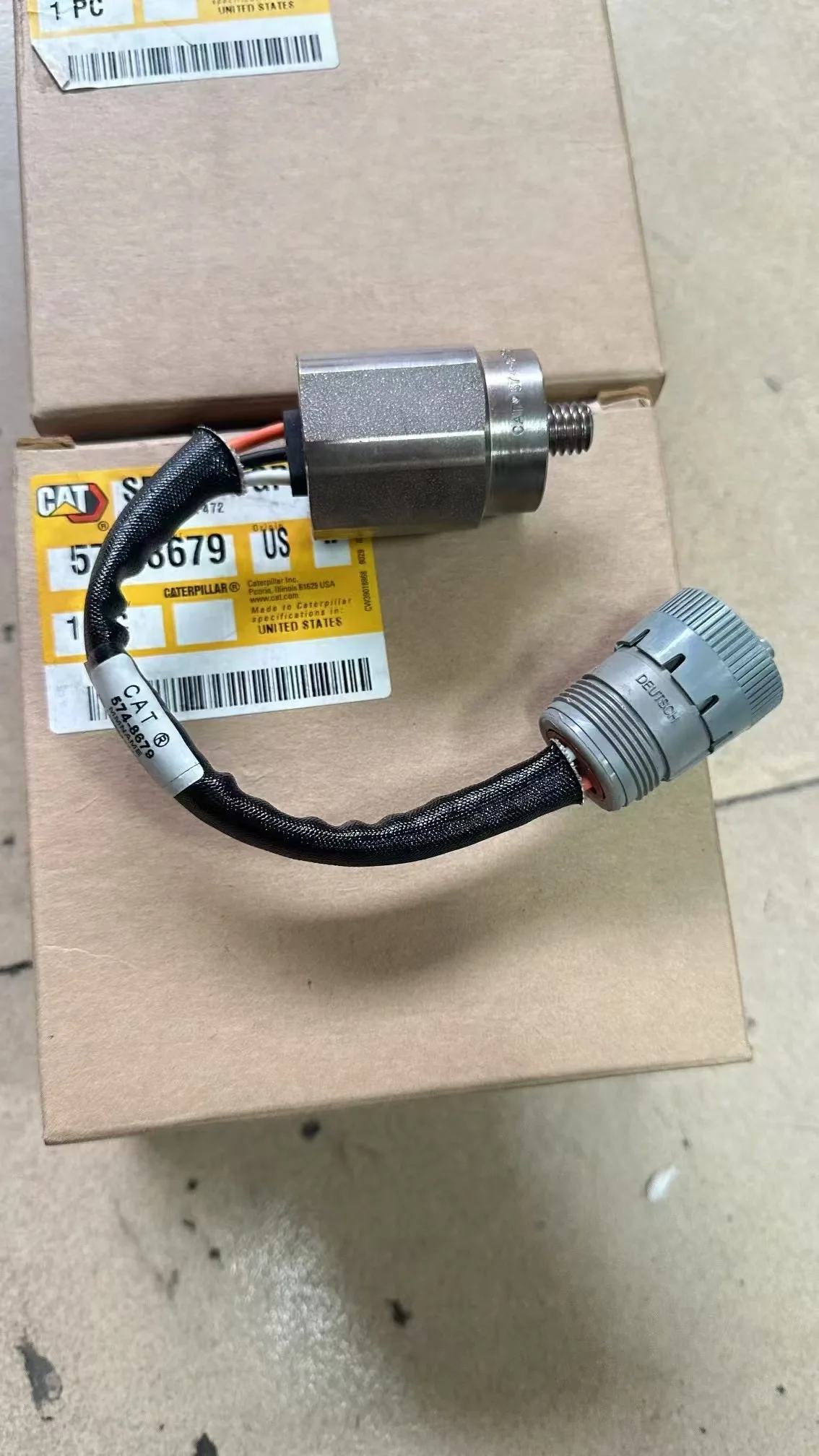 2026 Carter 3512 3516 3520 Engine Generator Set Knock Sensor 1952431 5748679 Knock Sensor 574-8679 195-2431
