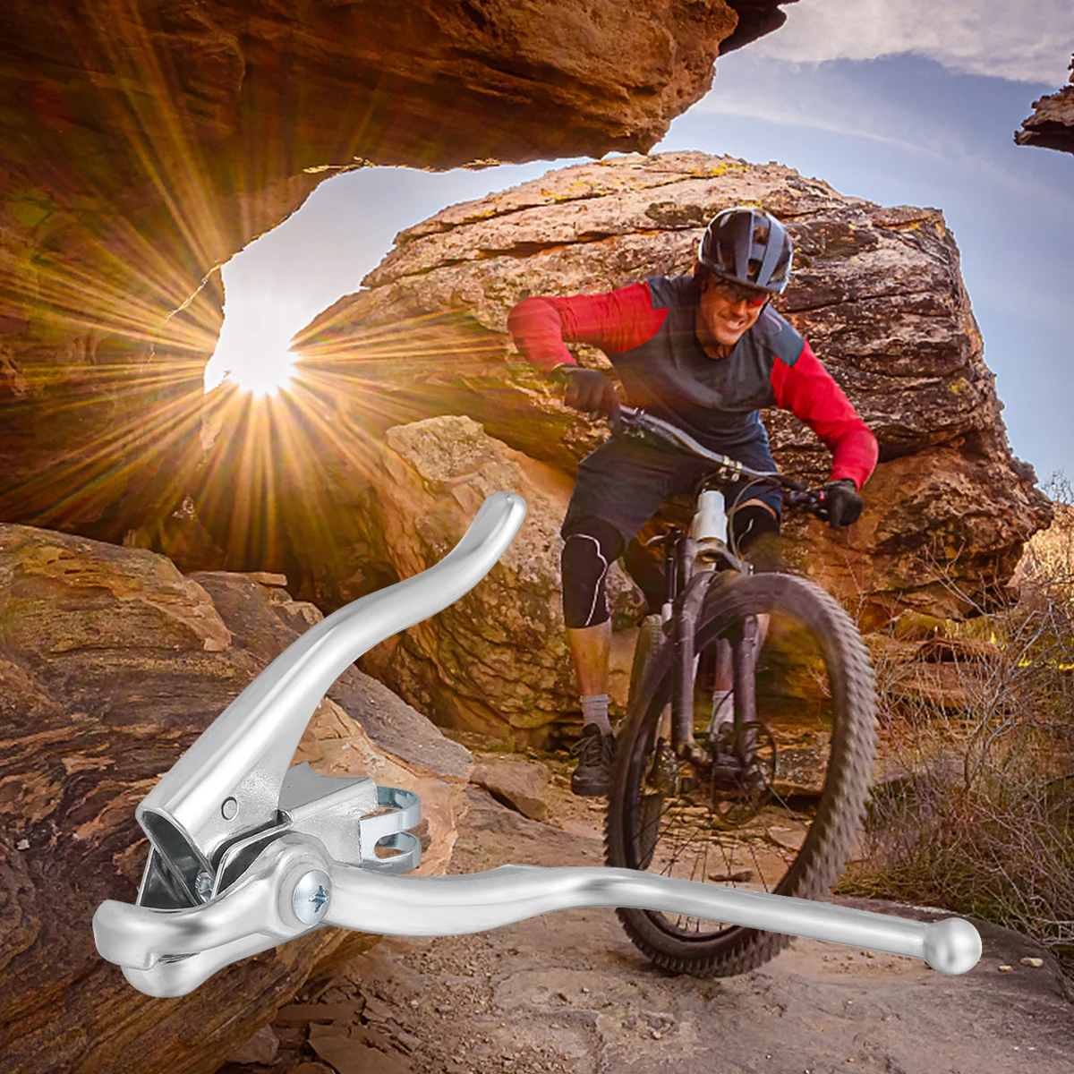 

Aluminum Alloy Bike Brake Levers Durable Smooth Surface For Road Bike Handlebars Cycling Parts Accessories Child