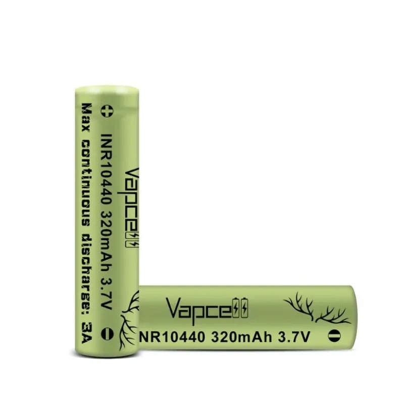 Oryginalna bateria Vapcell INR 10440 320 mAh 3A 3,7 V Przycisk górny / płaski górny HKJ Test Wyładowanie Akumulator do latarki