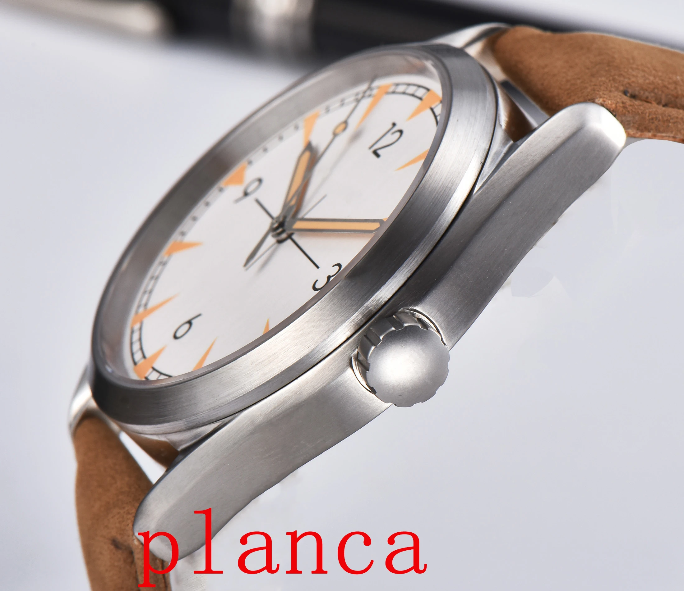 Автоматические механические часы с логотипом 41 мм NH35 Miyota Автоматические спортивные часы с сапфировым стеклом