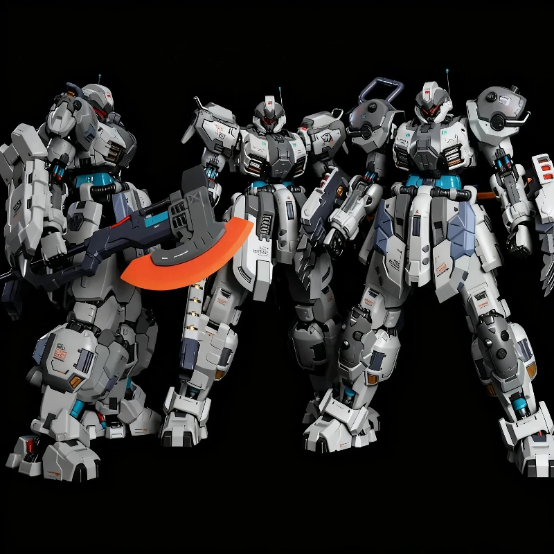 MOSHOW 1/100 الثعلب كلب الصيد II 20 سنتيمتر جزار نوع 2 عمل أرقام العسكرية على غرار روبوت لعبة مجسمة مع قاعدة عرض مكتب ديكو الصبي هدية #3