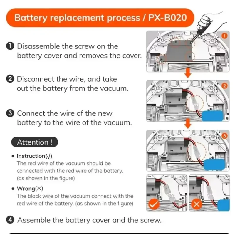 Original  3500mah 14.8V  Lithium Battery For ILIFE A4 A4s V7 A6 V7s Plus Robot Vacuum Cleaner INR18650 M26-4S1P battery