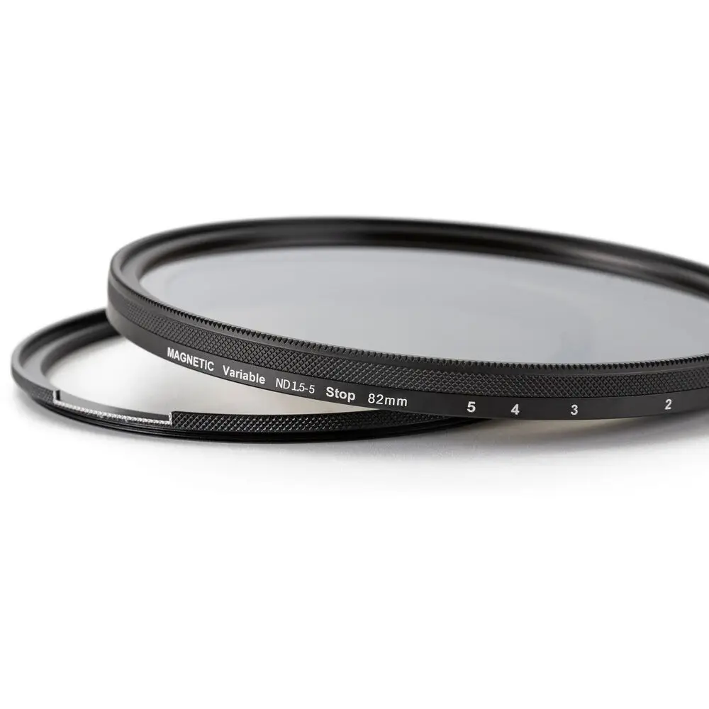 Kase Magnetic VND filter ( with magnetic adapter ring ) Magnetic Variable ND1.5-5 stop 49 52 58 62 67 72 77  82mm