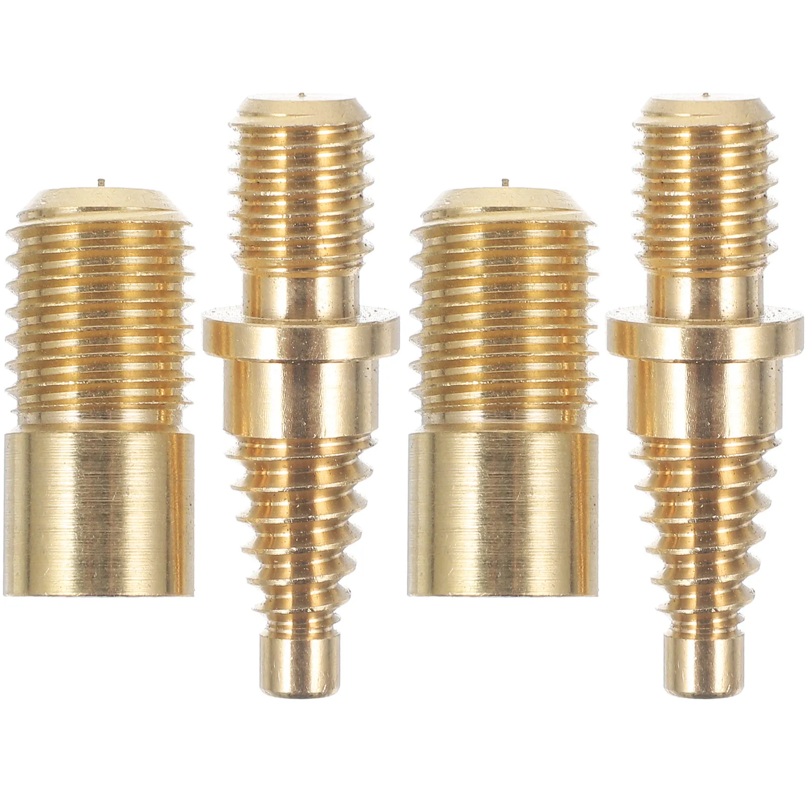 

2 set Billiard Cue Extension Screws Heavy Duty Copper Pool Cue Joint Pin Reliable Rust-Resistant Connection For Shaft Stability