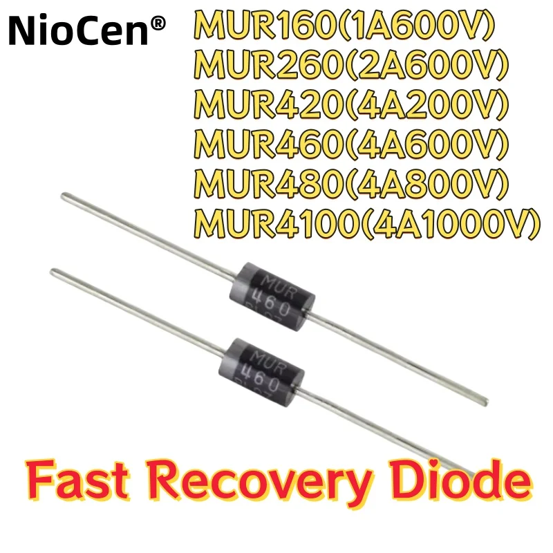 

（20pcs）Fast Recovery Diode DIP MUR160 260 420 460 480 4100 RLG DIP