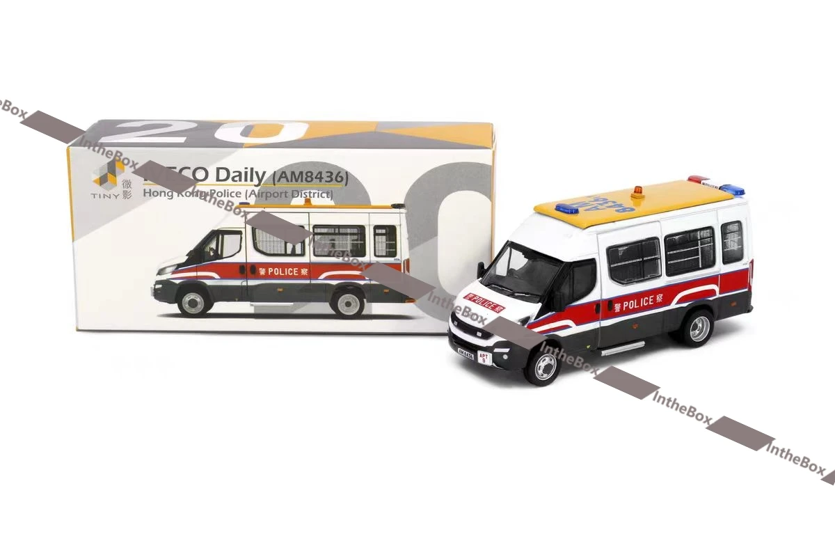 

Tiny 20# Daily AM8436 Hong Kong Airport District Diecast Model Car Collection Limited Edition Hobby Toys