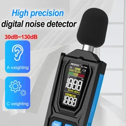 30-130dB Professional Decibel Meter Audio Teste Sound Tester Digital Sound Level Noise Meter Handheld Noise Level Decibel Meter
