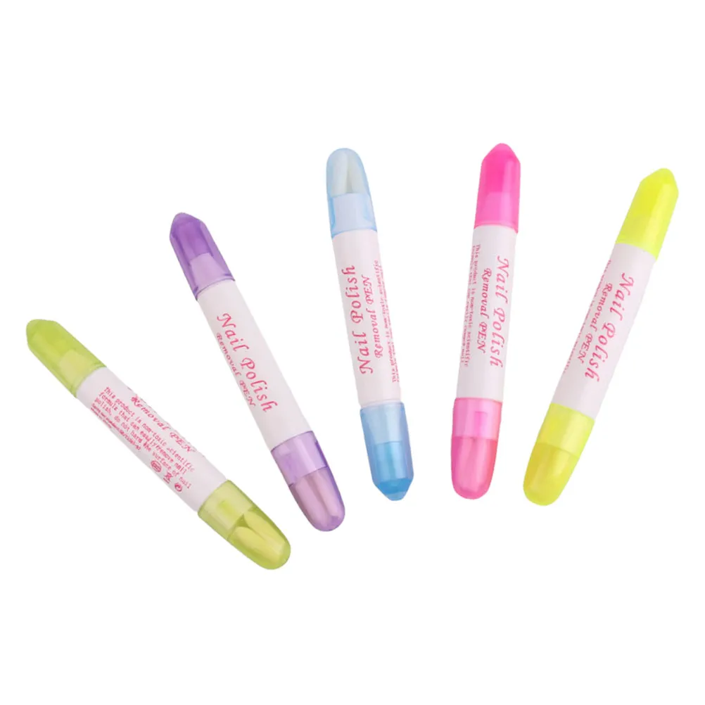 5-teiliges Nagellackentferner-Set, Premium, wiederverwendbar, kompaktes Design für schnelle Maniküre-Korrektur zu Hause oder professionell.