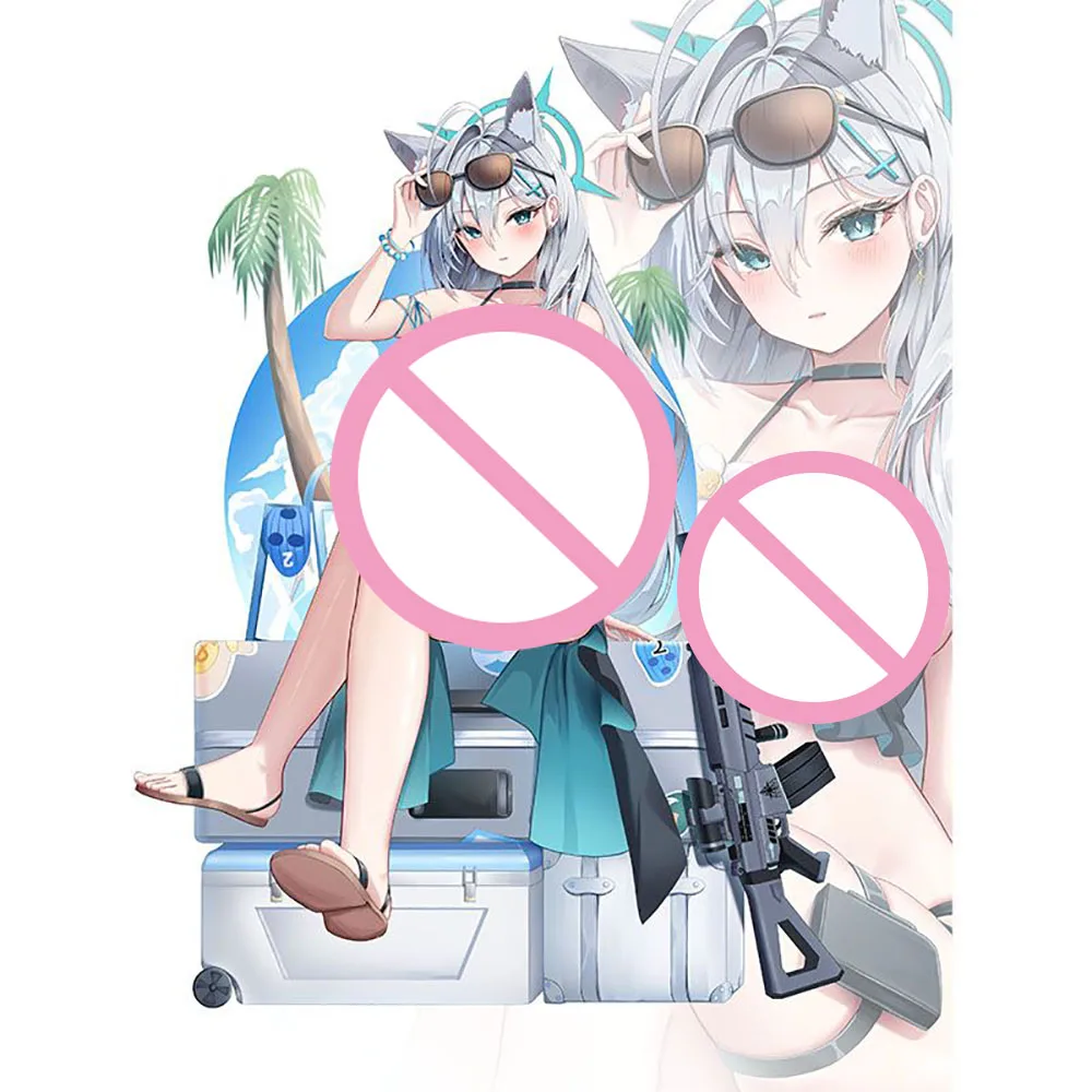 

Anime Peripheral Swimsuit Themed Acrylic Stand Figure Cute Cartoon Style Desktop Ornament Birthday Presents for Boys and Girls