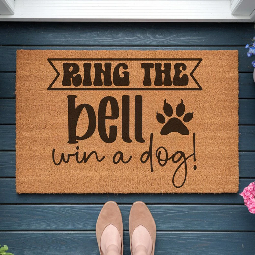Home Textiles Meaning - Moving House Gift Mat Custom Ring