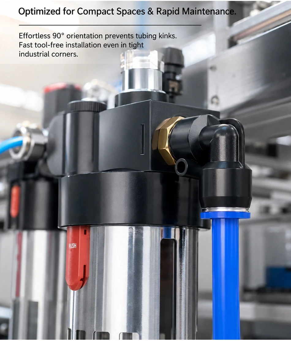 5PCS PL Series Straight Pneumatic Fittings - 12mm Hose to 1/8" 1/4" 3/8" 1/2" Thread Air Pipe Quick Connector for Compressor T&I Online Store